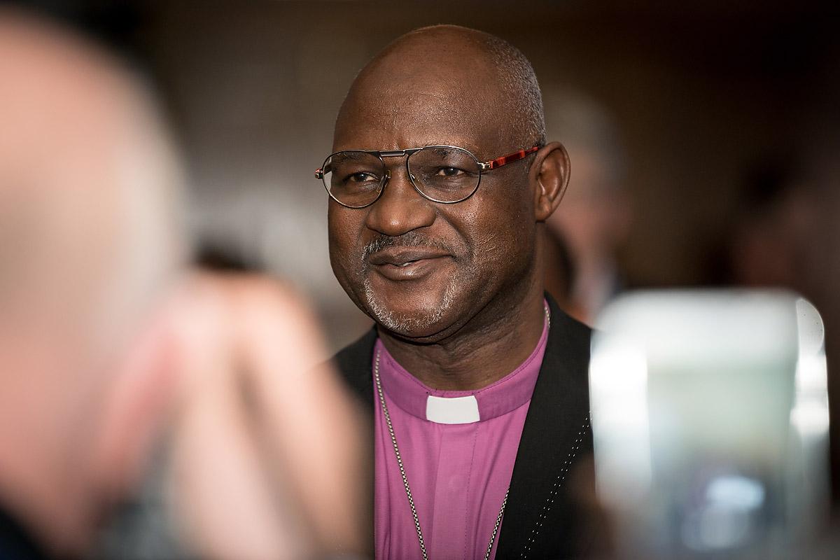 Erzbischof Dr. Musa Panti Filibus, Päsident des Lutherischen Weltbundes. Foto: LWB/Albin Hillert