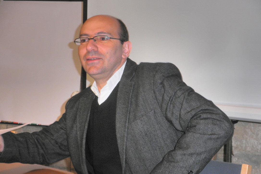 Pfr. Dr. Mitri Raheb (ELKJHL), 2010. Foto: Gied ten Berge, WikiPortrait