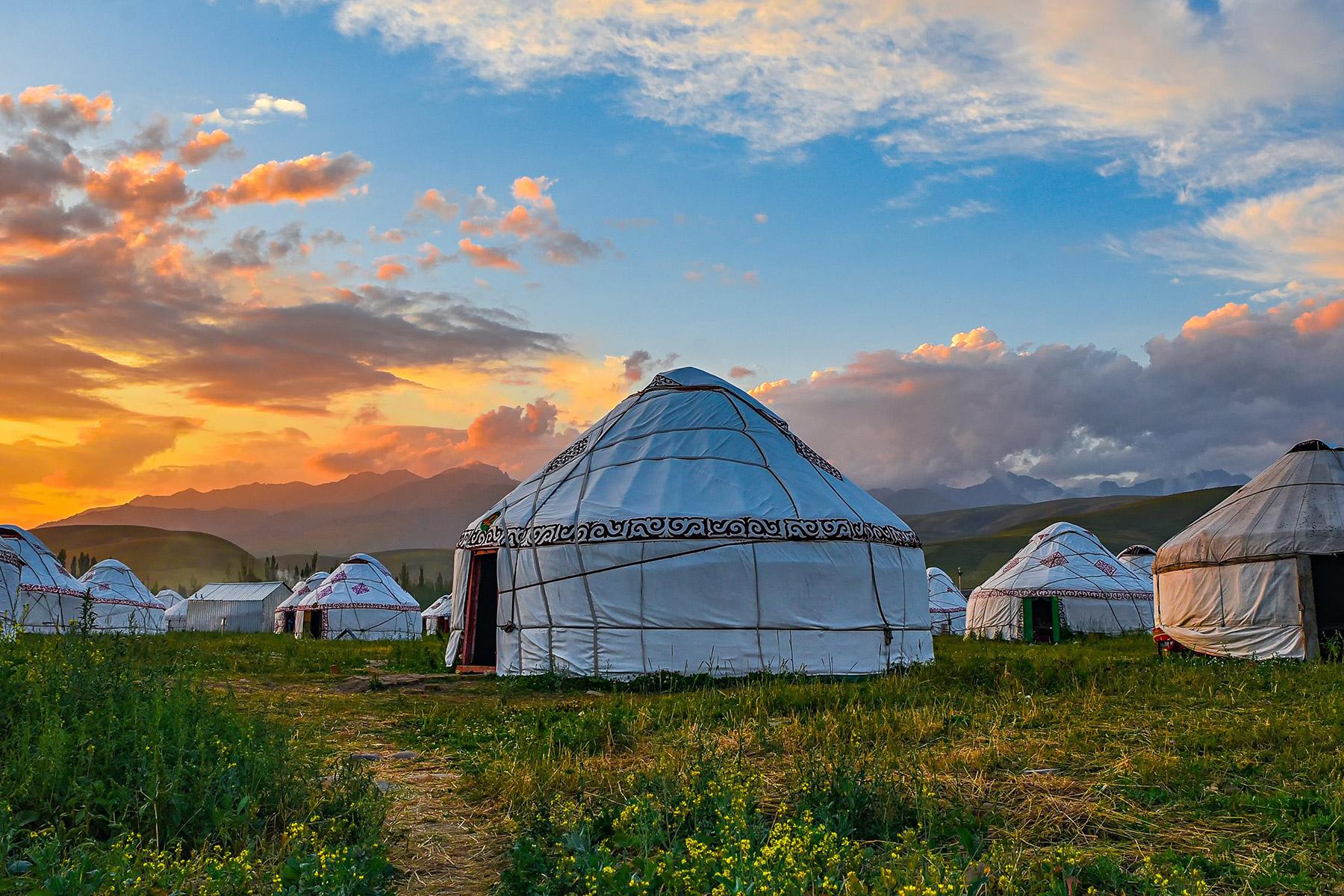 Mongolian yurts. Photo: Yang Shuo on Unsplash 
