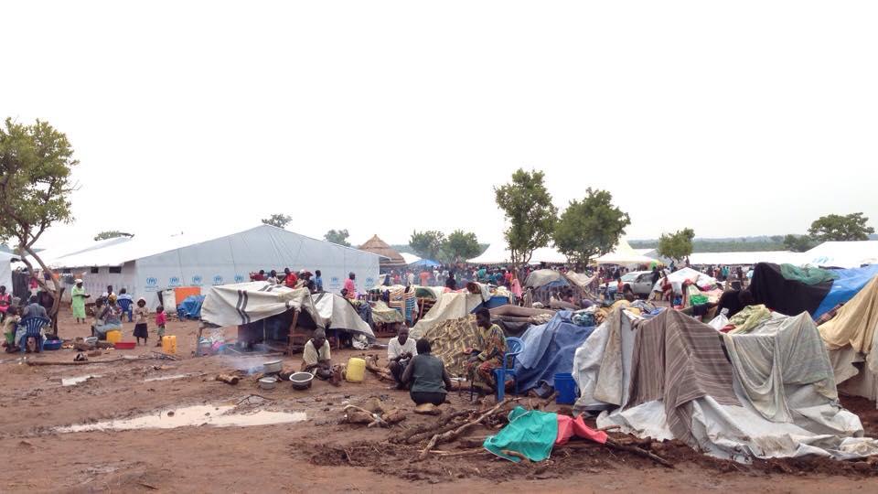 Pagirinya settlement was opened less than a month ago and is already overcrowded. Photo: LWF Uganda 