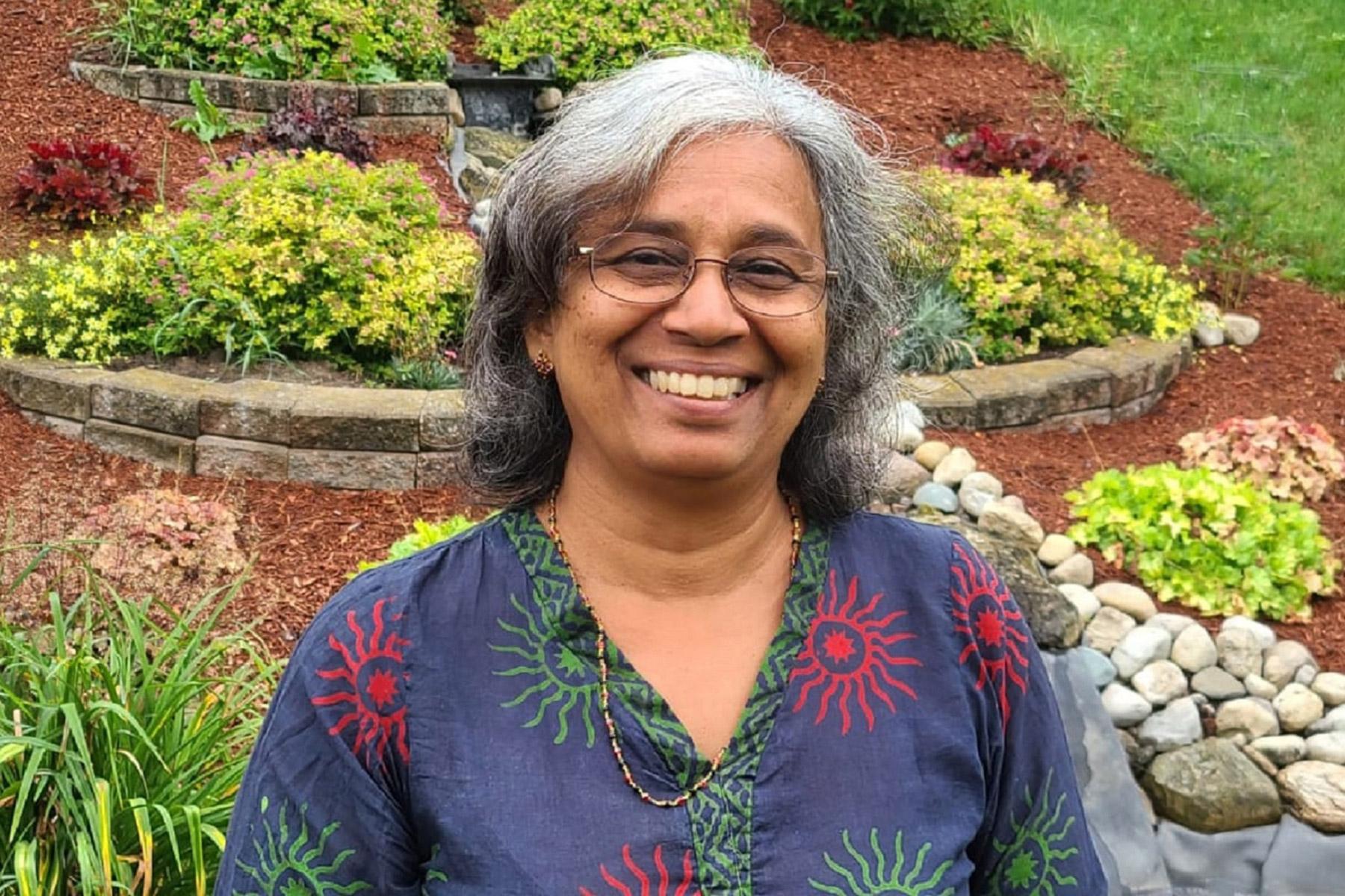 Mary Philip is Associate Professor for Lutheran Global Theology and Mission at the Martin Luther University College, Canada. One of her areas of expertise is Environmental Theology and Ecojustice. Photo: Mary Philip