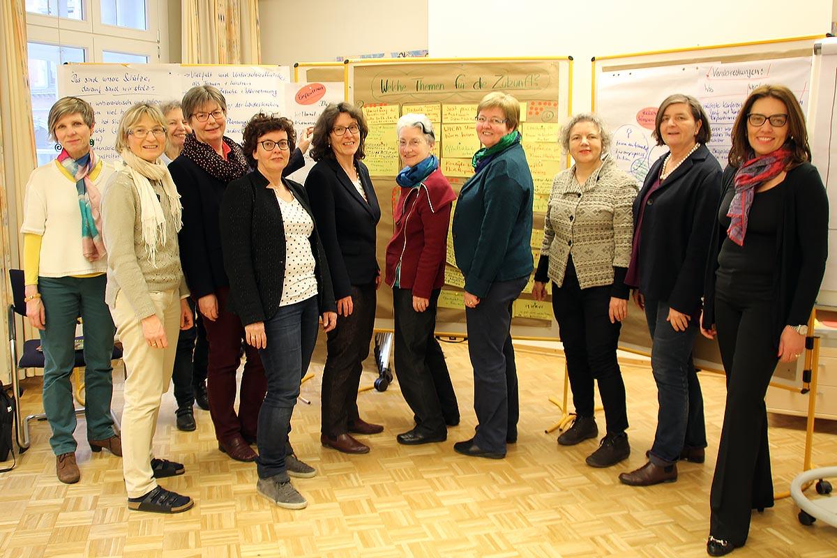 Teilnehmerinnen der Regionaltagung des LWB-Frauennetzwerks WICAS-Mittel- und Westeuropa. Foto: LWB/A.Weyermüller
