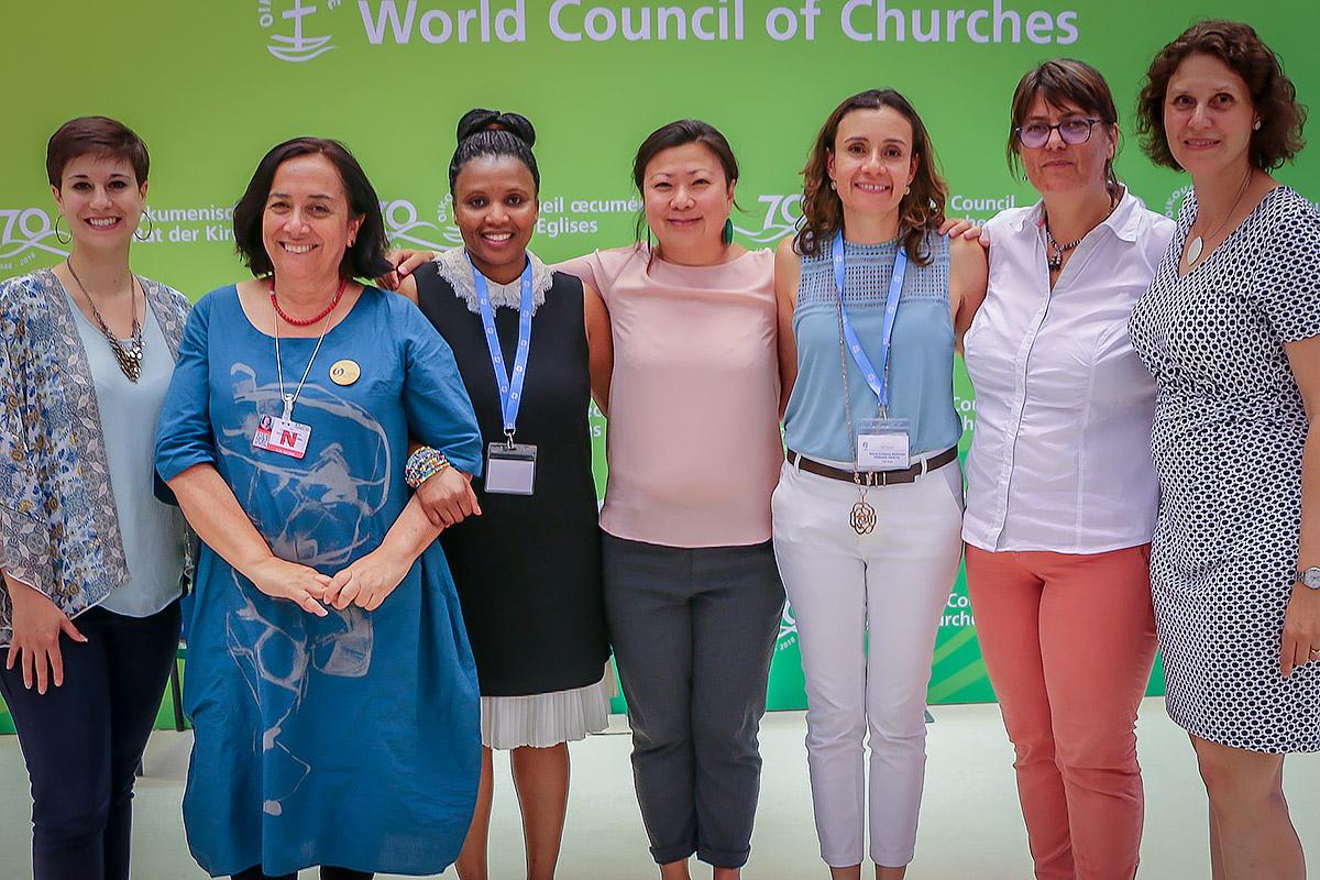 Steering committee of the Womenâs human rights advocacy training for faith-based organizations. Photo: LWF/George Arende