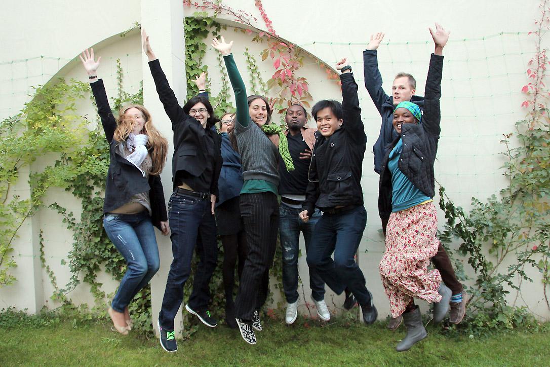 The steering group of the Global Young Reformers Network in Wittenberg. Photo: LWF/F. HÃ¼bner