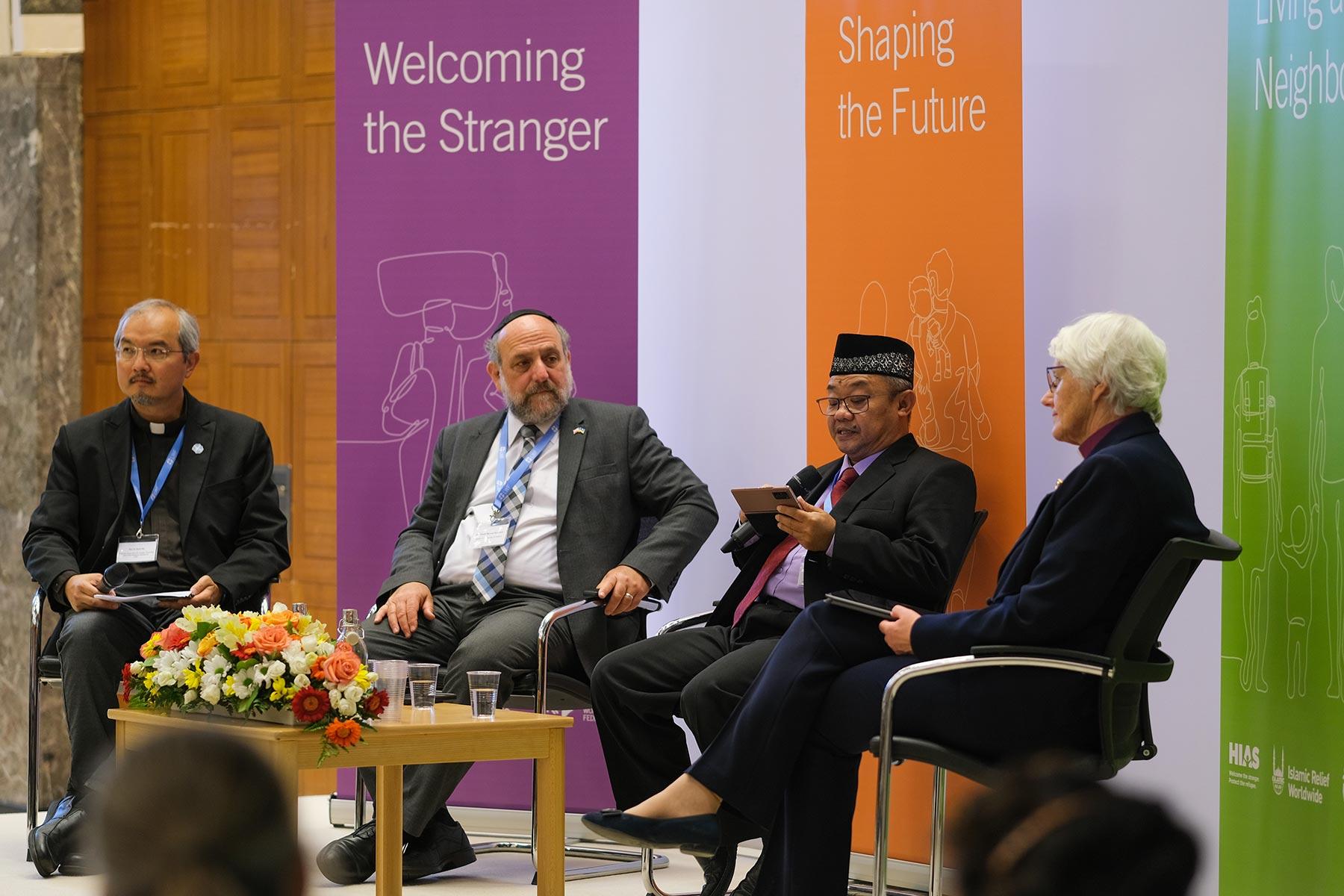 Religious leaders at Welcoming the Stranger conference