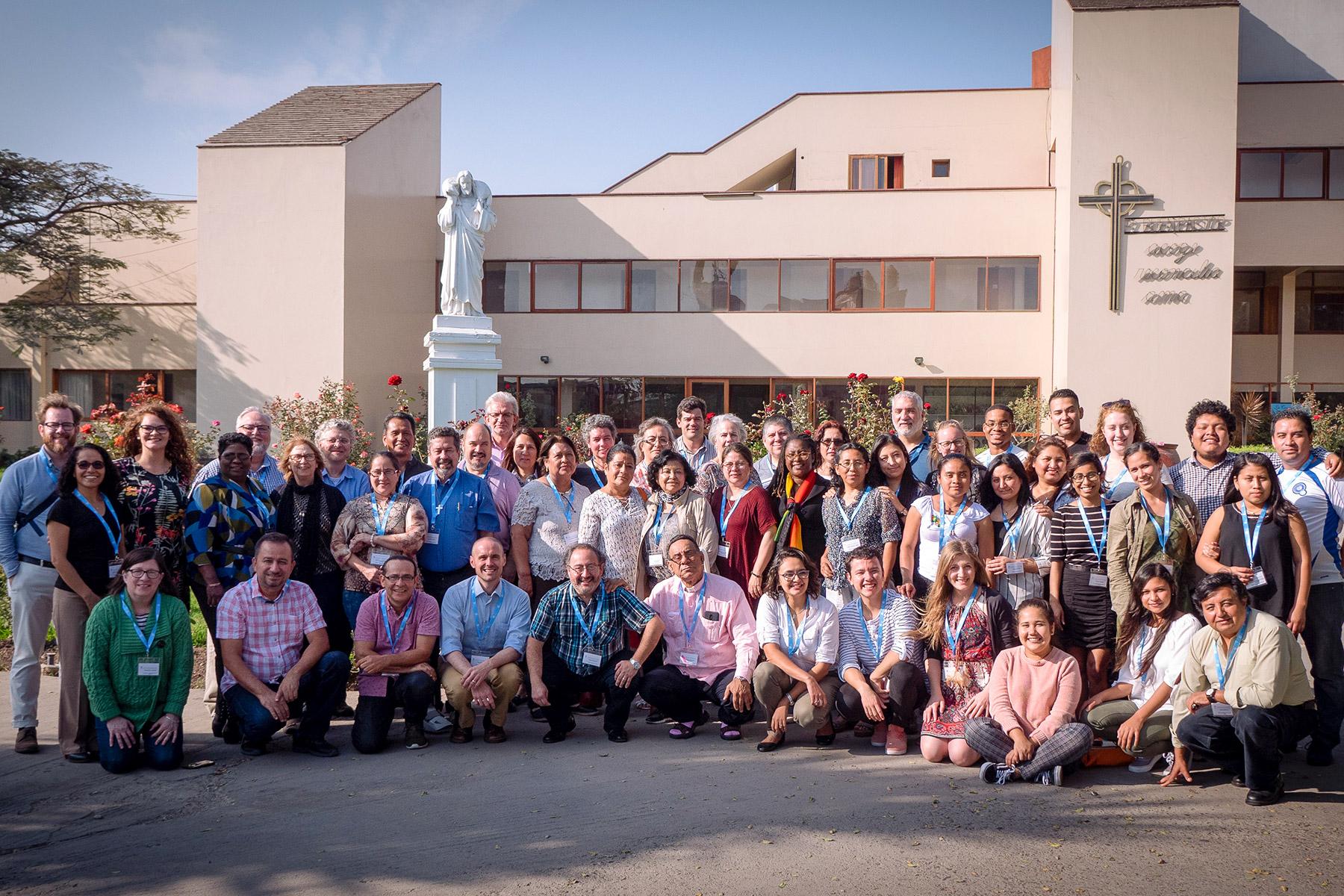 Participants in the Latin America and the Caribbean & North America Leadership Conference in Lima, Peru, May 2019. Photo: LWF/A. Danielsson