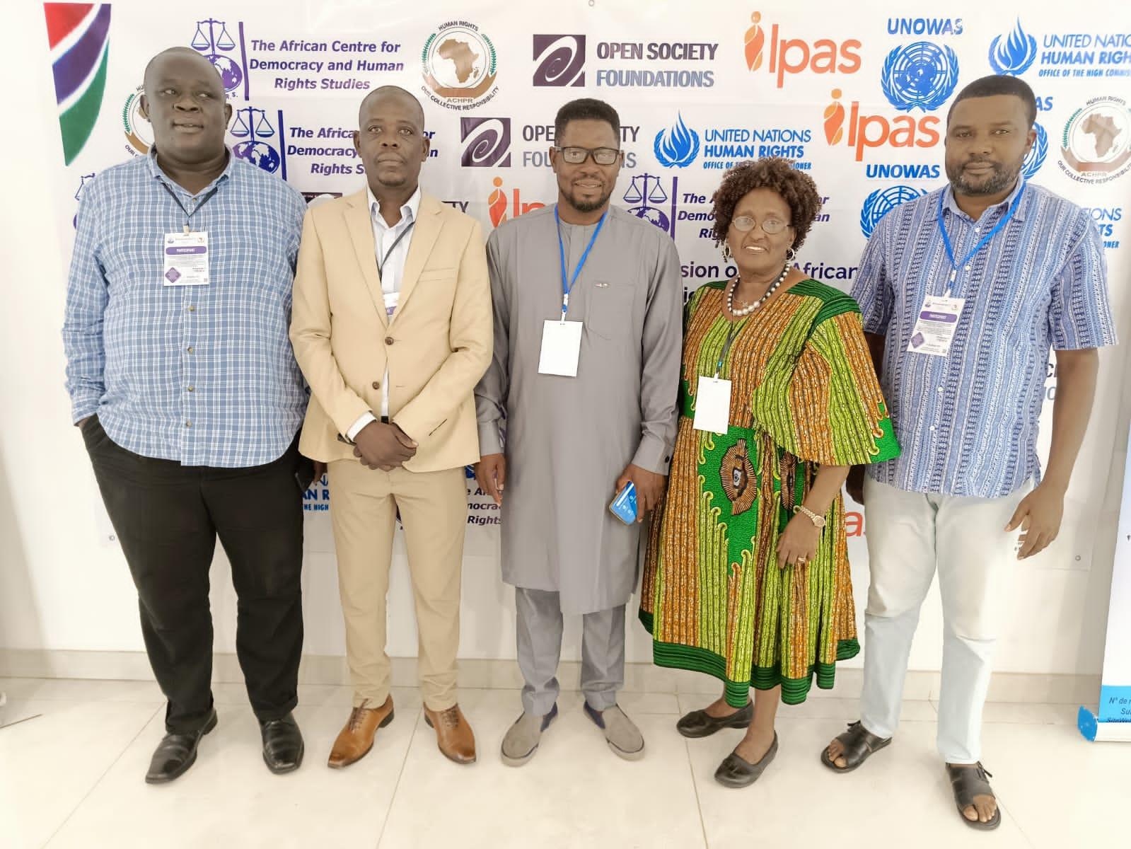 The NGO forum, which is facilitated by the Africa Center for Democracy and Human Rights Studies (ACDHRS), is a mechanism that discusses issues of human rights in Africa and develop recommendations. Photo: ALCINET/F. Samari