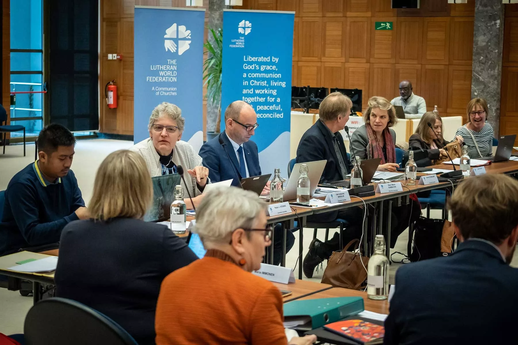   Meeting of the Executive Committee of The Lutheran World Federation at the Ecumenical Center, Geneva (Switzerland), 20-22 November 2019. Photo: LWF/S. Gallay