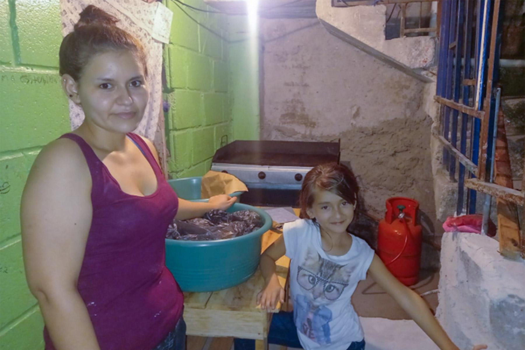 María de los Ángeles Zavala betreibt jetzt ihr eigenes Tortilla-Geschäft. Foto: ICLH