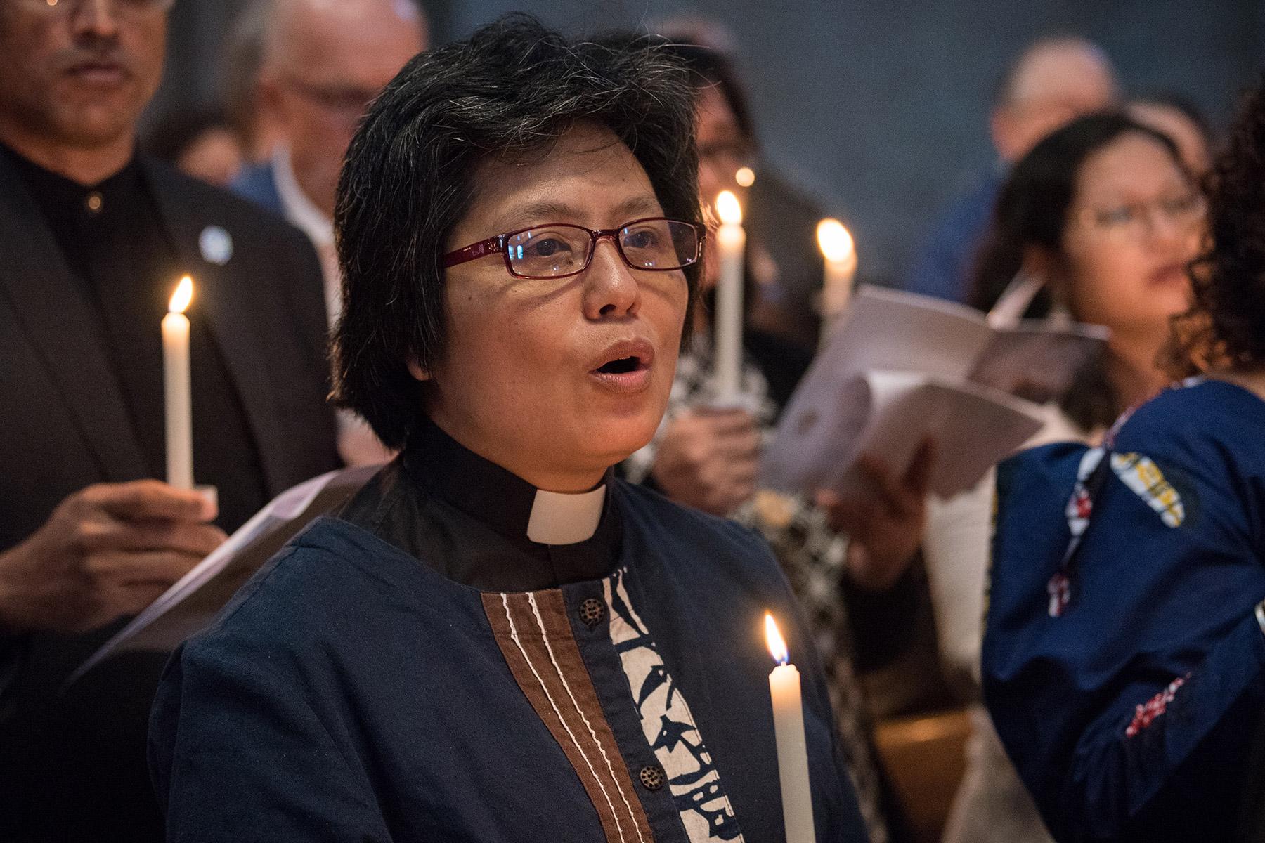 Selma Chen ist Präsidentin der Lutherischen Kirche Taiwans (Republik China). Foto: LWB/Albin Hillert