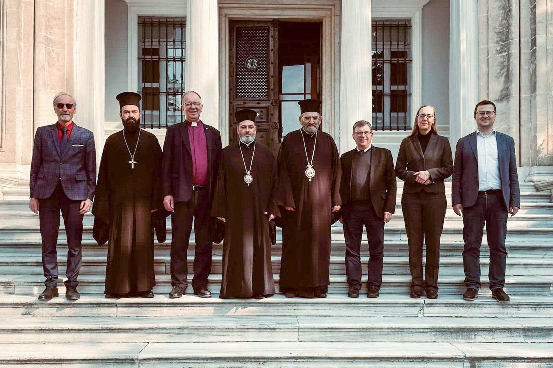 Teilnehmende an der Sitzung des Vorbereitungskomitees für die 18. Plenartagung der Gemeinsamen Internationalen Kommission für den theologischen Dialog zwischen dem Lutherischen Weltbund und der Orthodoxen Kirche
