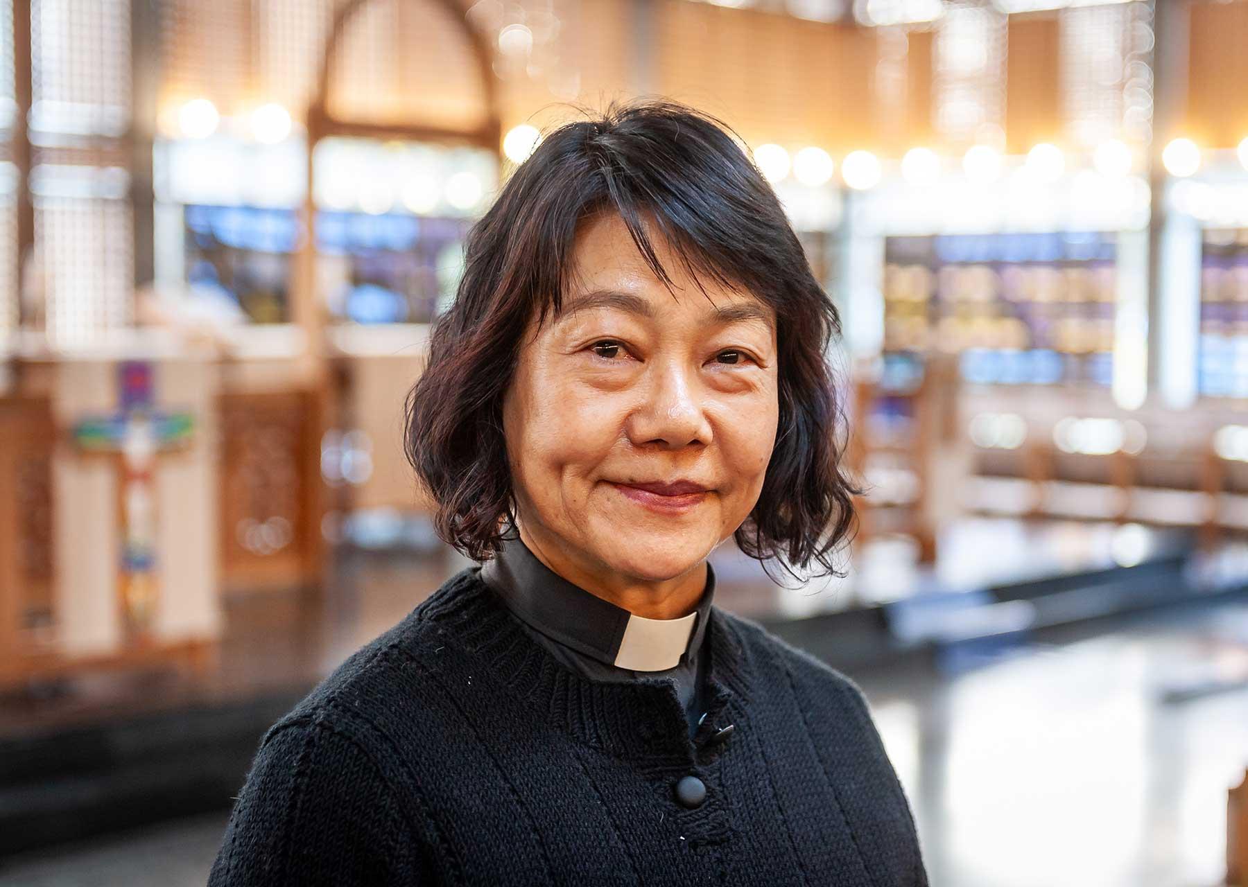Pfarrerin Heeme Yang, Vizepräsidentin der Japanischen Lutherischen Kirche. Foto: LWB/S. Gallay