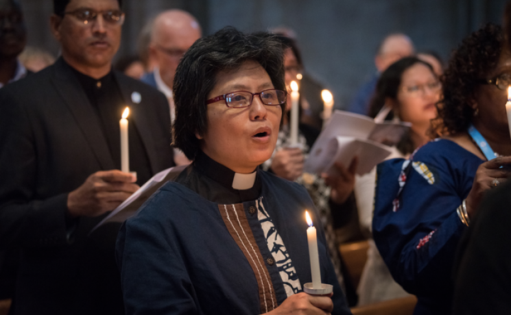 Worship service to mark the 20th anniversary of the Joint Declaration on the Doctrine of Justification, at Geneva cathedral, in June 2019. The liturgy from that service will be used in Reformation Day services world wide today. Photo: LWF/ A. Hillert