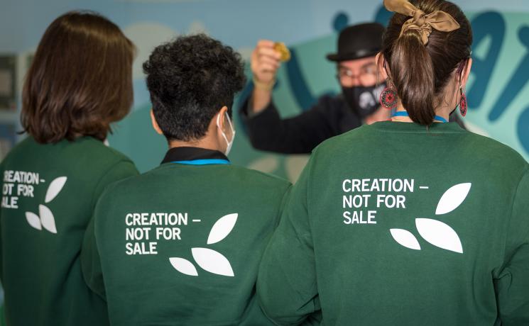 COP26 has concluded, but the LWF will continue to advocate for climate and intergenerational justice and creation care. Photo: LWF/Albin Hillert