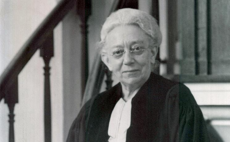 Rev. Jantine Auguste Haumersen (1881-1967) was the first ordained Lutheran woman in the Netherlands.Photo: Evangelisch-Lutherse Gemeente Kampen/Piet Stuurop 