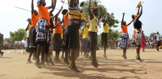 Adjumani World Refugee Day celebrations in Ayilo. Photo: LWF/ H. Lehto