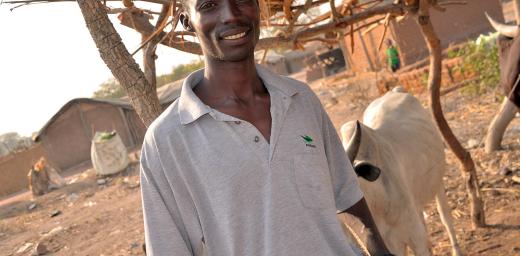 Loubandin Kim Copin made a life for himself and his family at Camp Dossiye, Chad. Photo: LWF/Thomas Ekelund