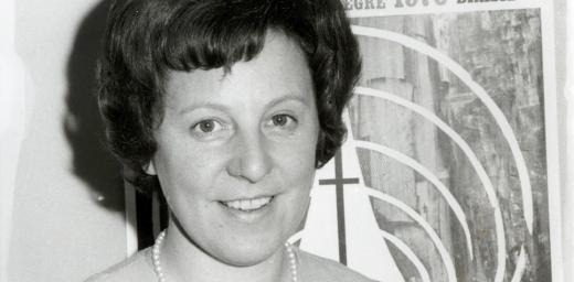 Christa Held started working at the LWF in 1960. Photo: LWF Archives