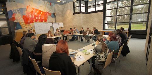 2014 Workshop on Convivial Economy in Nuremberg Germany. Photo: LWF