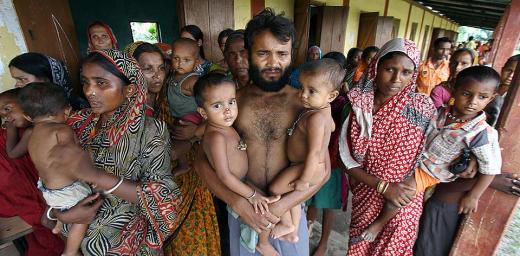 Villagers displaced by ethnic riots gather at a relief camp near Kokrajhar town in India's Assam state. Â© Utpal Baruah/Reuters, courtesy Trust.org - AlertNet