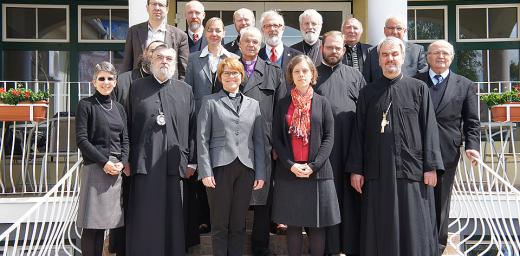 Members of the Lutheran-Orthodox Joint Commission at the preparatory meeting in Sibiu, Romania. Â© LWF