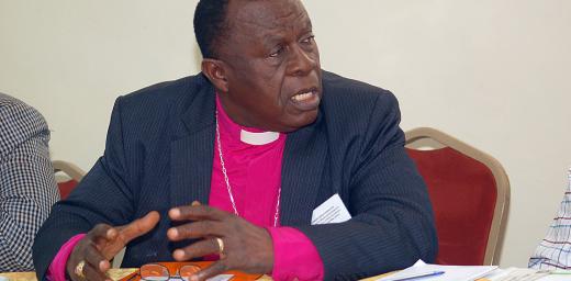 Ghanaian Bishop Dr Paul Kofi Fynn, moderates one of the sessions at the LWF consultation on 