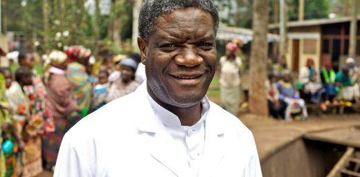 Dr Denis Mukwege to give keynote speech at LWF Assembly in Namibia. Photo: Private collection/ D. Mukwege