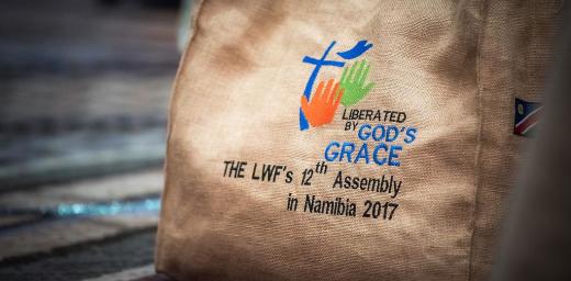 9 May 2017, Windhoek, Namibia: Liberated by God's Grace imprinted everything at the Twelfth Assembly of the Lutheran World Federation, gathering in Windhoek, Namibia,10-16 May 2017, under the theme 