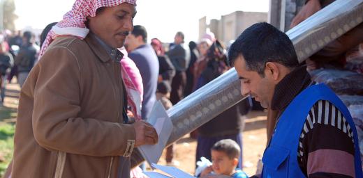The LWF assists Syrian refugees inside Zaâatari camp and in Jordanian host communities. Photo: LWF Jordan