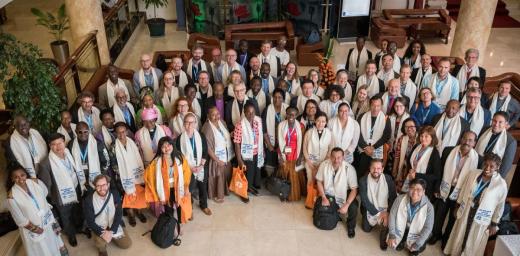 Gathered in Addis Ababa from 23-27 October 2019, Lutherans from across the globe join in consultation under the theme of âWe believe in the Holy Spirit: Global Perspectives on Lutheran Identitiesâ. Photo: LWF/Albin Hillert