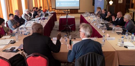 The Executive Committee met for the second time in Jerusalem in November 2018. LWF/Ben Gray