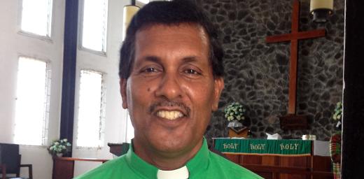 ELCG President Rev. Moses Prashad. Photo: LWF/P. Cuyatti