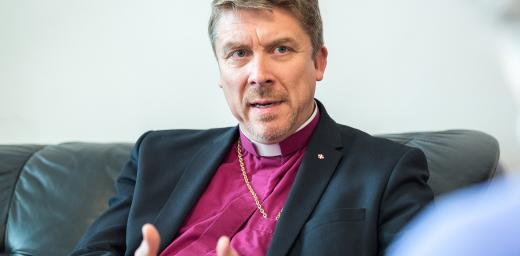 Archbishop Urmas Viilma, head of the Estonian Evangelical Lutheran Church Photo: LWF/A. Hillert 