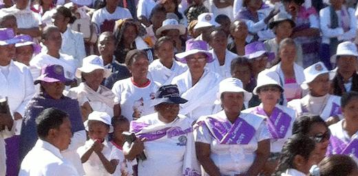 Fifteen thousand women attended the gathering in Antsirabe, Madagascar. Â© LWF/E. Neuenfeldt