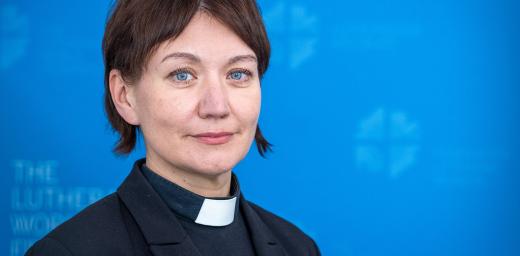 New General Secretary, Rev. Anne Burghardt. Photo: LWF/A. Danielsson