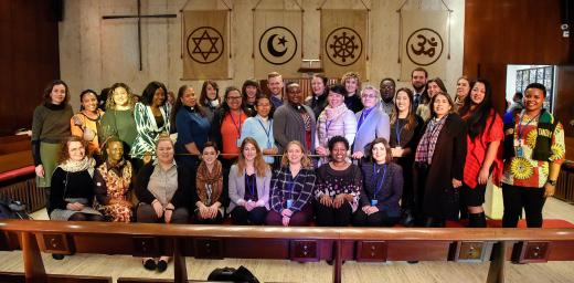 Lutheran delegation on the first day of the United Nations Commission on the Status of Women, 11 March, 2019. Photo: Rich Copley