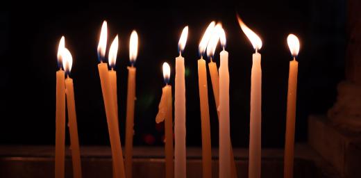 Vigil candles. Photo: LWF/A.S. Danielsson