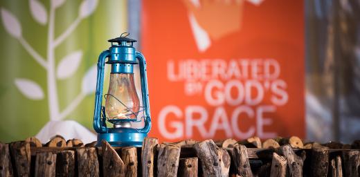 Lantern on Reformation Assembly 2017. Photo: LWF/Albin Hillert