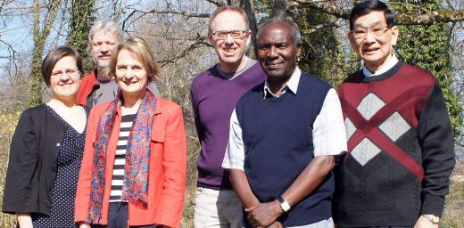 The working group on the Self-Understanding of the Lutheran Communion at its initial meeting. Photo: LWF/C.KÃ¤stner