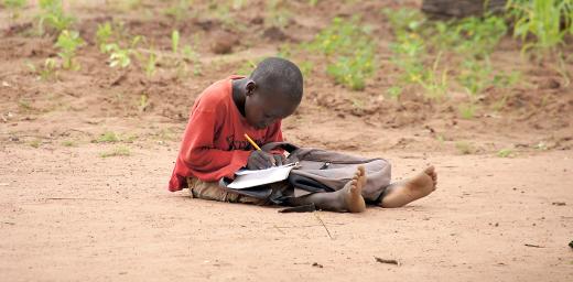 LWF-led education project for Yida refugees, South Sudan. Photo: LWF/M. Hyden