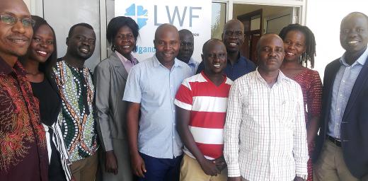 Participants after the workshop in Juba, South Sudan. Photo: LWF