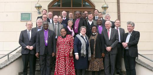 Meeting in Wittenberg, German and Tanzanian Lutheran church leaders stated their commitment to ongoing mutual conversations and exchange. Photo: VELKD/Gundolf Holfert