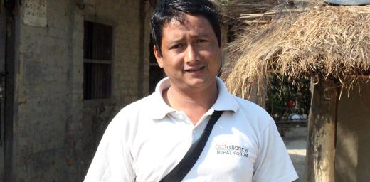 Hukum Sarki dreams of seeing the Haliya, or bonded labor system, totally eradicated. Photo: LWF Nepal
