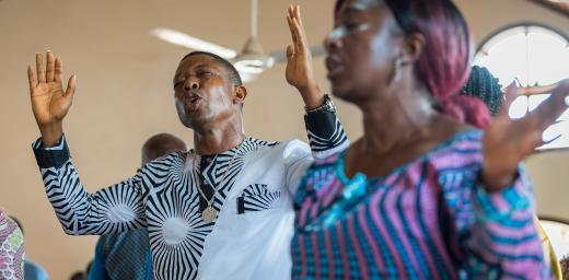Worship and prayer in Liberia