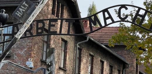 The entrance to the Auschwitz-Birkenau former concentration camp. Photo: LWF/A. Danielsson