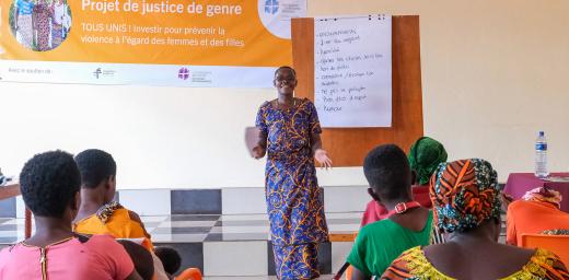 16 Days - Burundi classroom