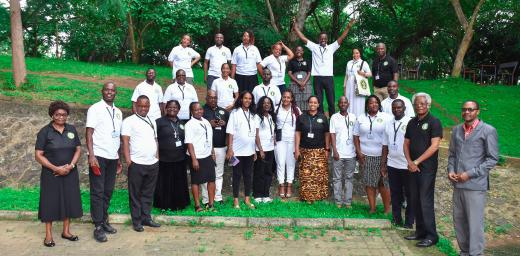 Participants in the third cohort of the LWF program on Theology, Gender Justice and Leadership Education, at Tumaini University Makumira, Arusha, Tanzania. Photo: ELCT/TUMA