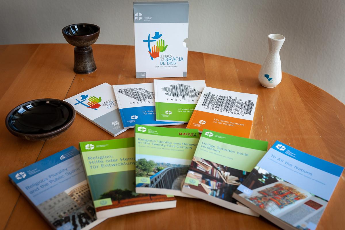 The LWF and EVA publishing house have jointly produced several publications. Photo: LWF/S. Gallay