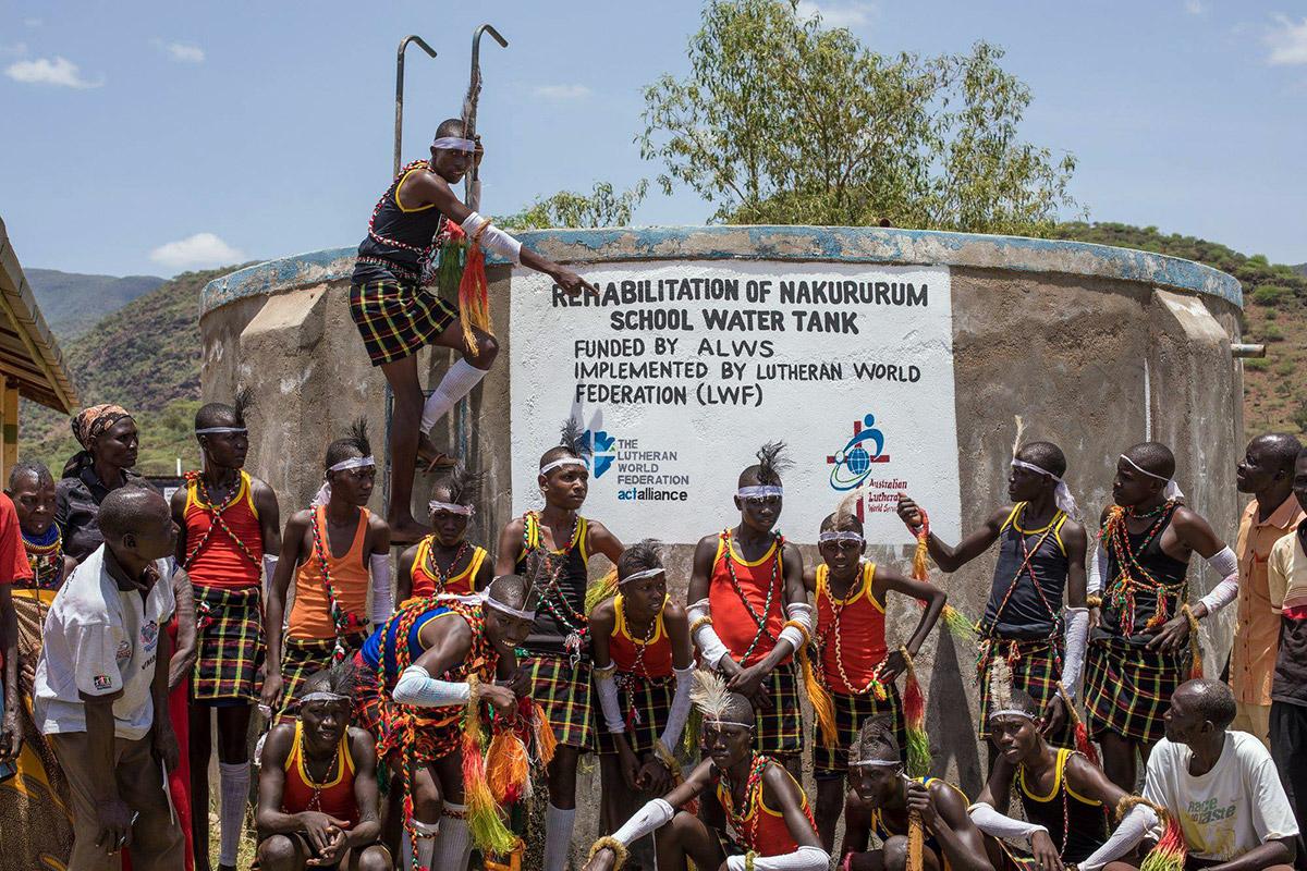Bringing water and life to the Turkana people at Nakururum and Lokwamur in Kenya. #WorldWaterDay Photo: ALWS / H. Wikstrom