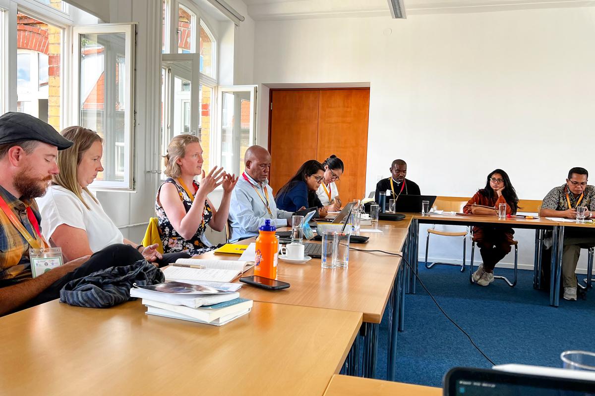 Participants at the ecumenical GEM School explore links between faith and economic justice, learning skills to advocate for a more equitable global economy. Photos: LWF/S. Kit